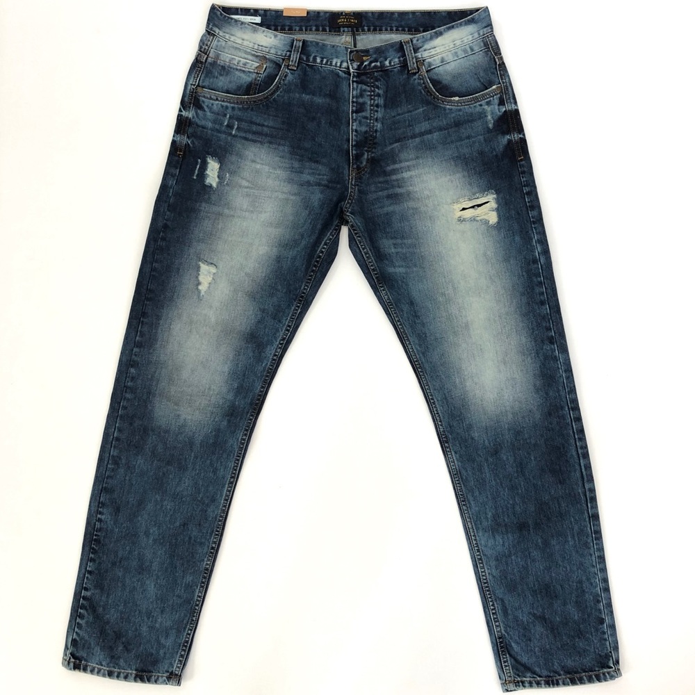 Jack & Jones High Rise NWT Button Fly Jeans 0073
